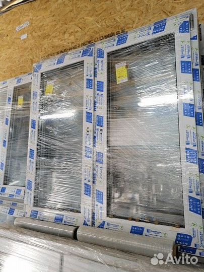 Окна 120х120 пластиковые готовые