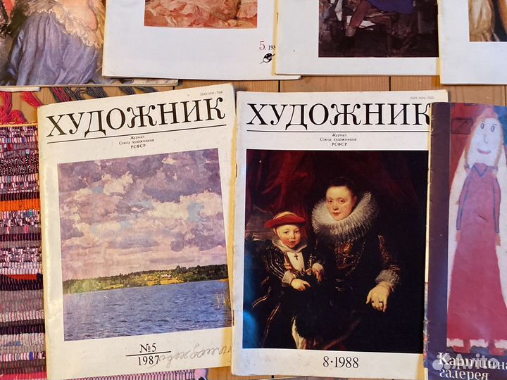 Журналы Юный художник, художник идр