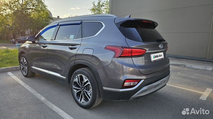 Hyundai Santa Fe 2.2 AT, 2018, 89 000 км