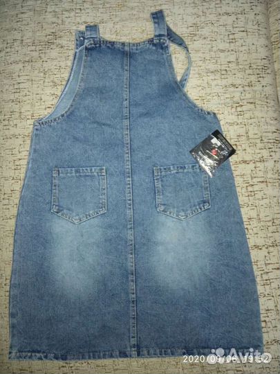 Сарафан джинсовый