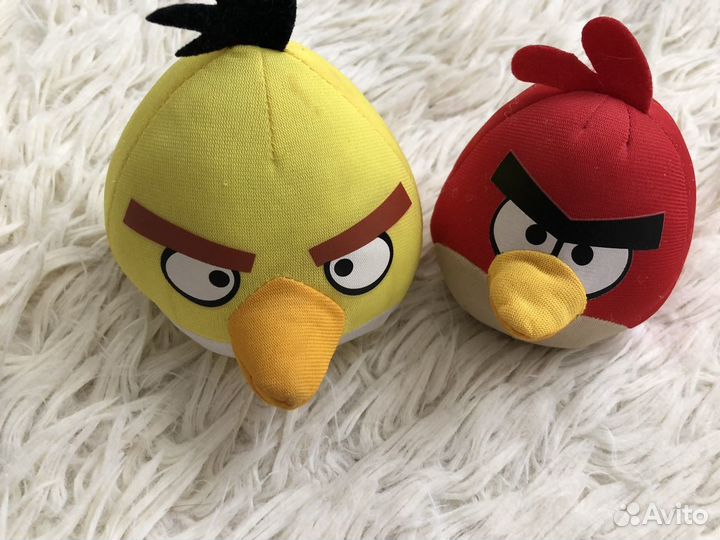Мягкие игрушки angry birds