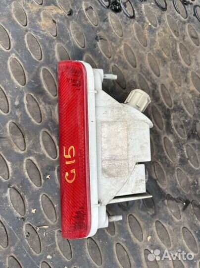 Фонарь противотуманный задний Nissan Almera G15