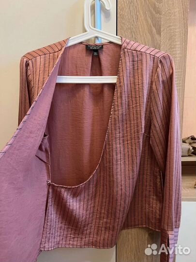 Блузка рубашка topshop S-M