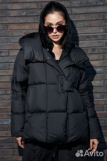 Пуховик модный легкий теплый