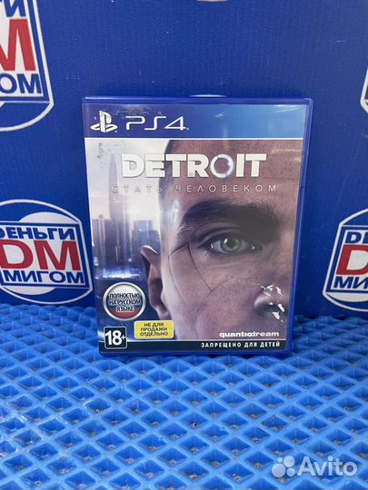 Л) Диск PS4 detroit