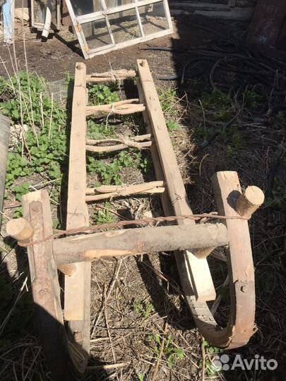 Конные сани, дуги