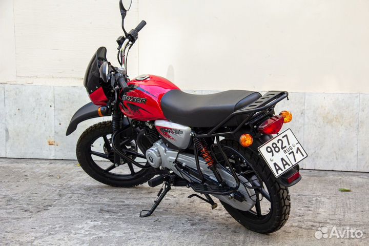 Мотоцикл bajaj boxer bm 150 x disk (5 ступенчатая