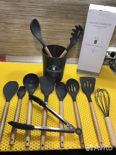 Набор кухонных принадлежностей+ Подставка