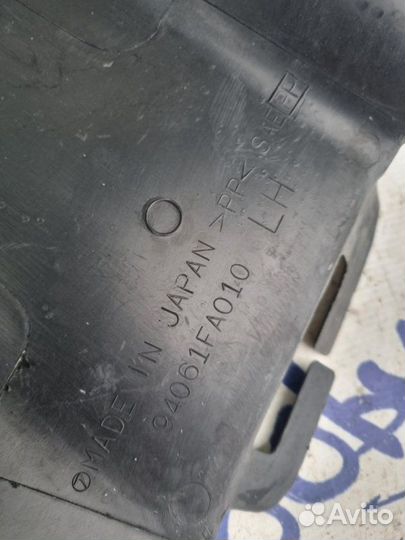 Накладка центральной стойки левая Subaru Impreza