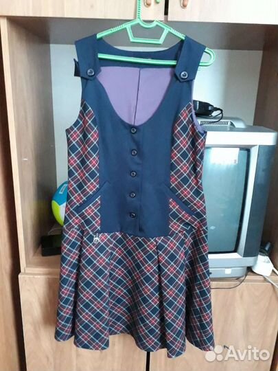 Платье школьное