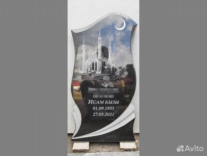 Памятники и таблички, из гранита и мрамора