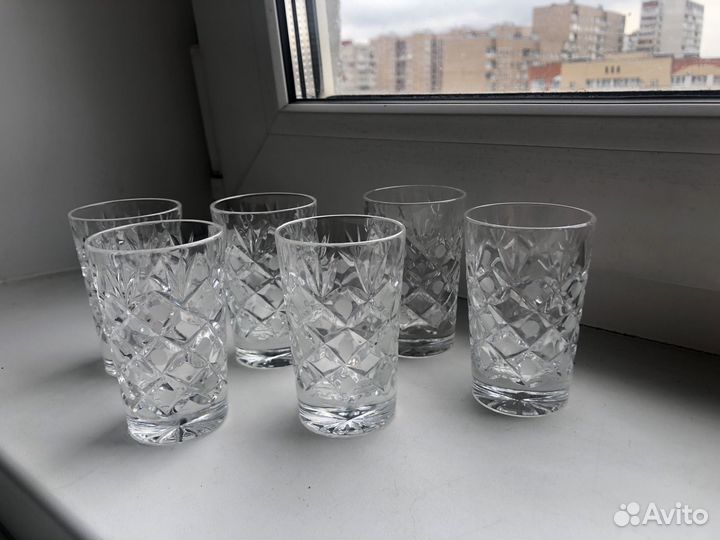 Хрустальные стопки