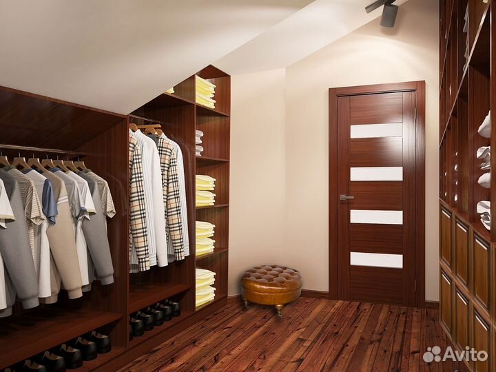 Гардеробные классика