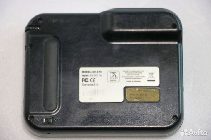 Навигатор Globalsat GV-370 (без акк., на зап. ч.)