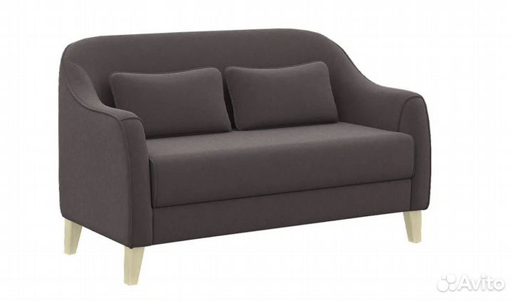 Диван Комфорт-4 тёмно-серый