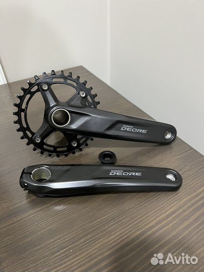 Шатуны и звезда shimano deore m5100-32