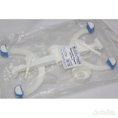 Зажим для бюреток на 2 места, п/п