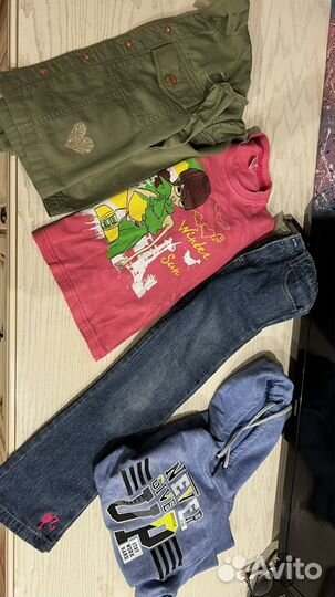 Бронь Одежда для девочки пакетом 110 116