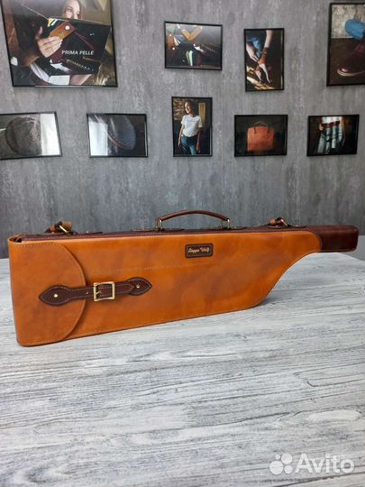 Кожаный чехол для ружья