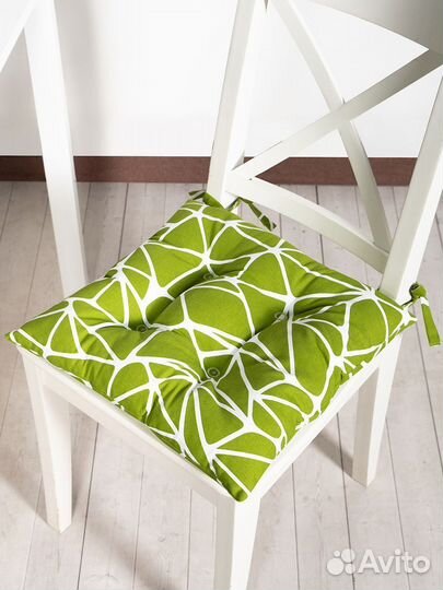 Подушка на стул на завязках Триада 40х40 см, 705