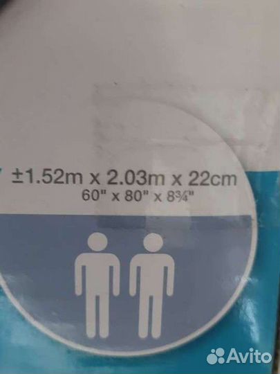 Надувной матрац intex