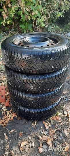 Комплект зимней резины на дисках r15 185*65 4*100