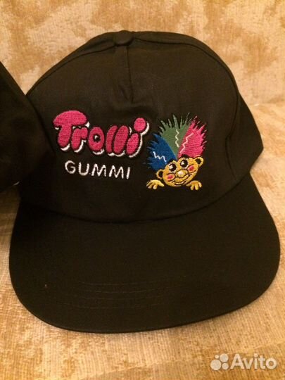 Бейсболка trolli gummi новые