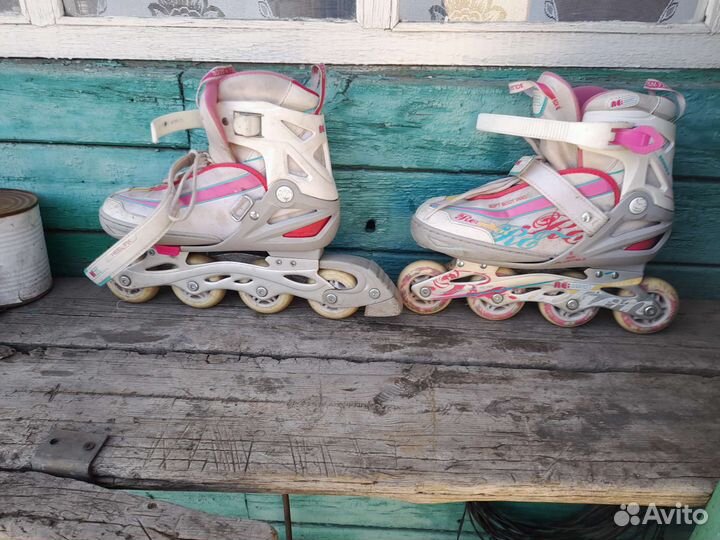 Детские ролики и защита размер 36-41