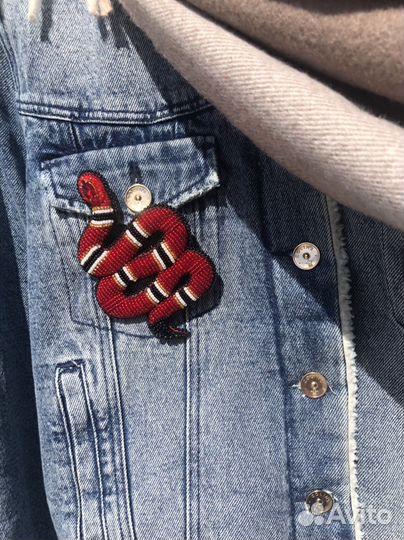 Брошь «Змейка»