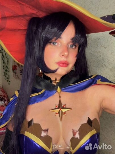 Косплей Геншин Мона Genshin Impact