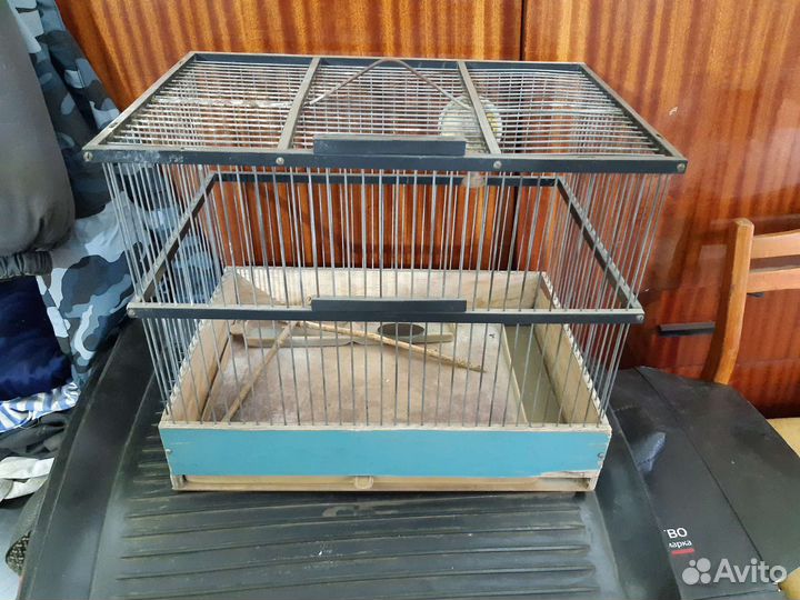 Клетка деревянная