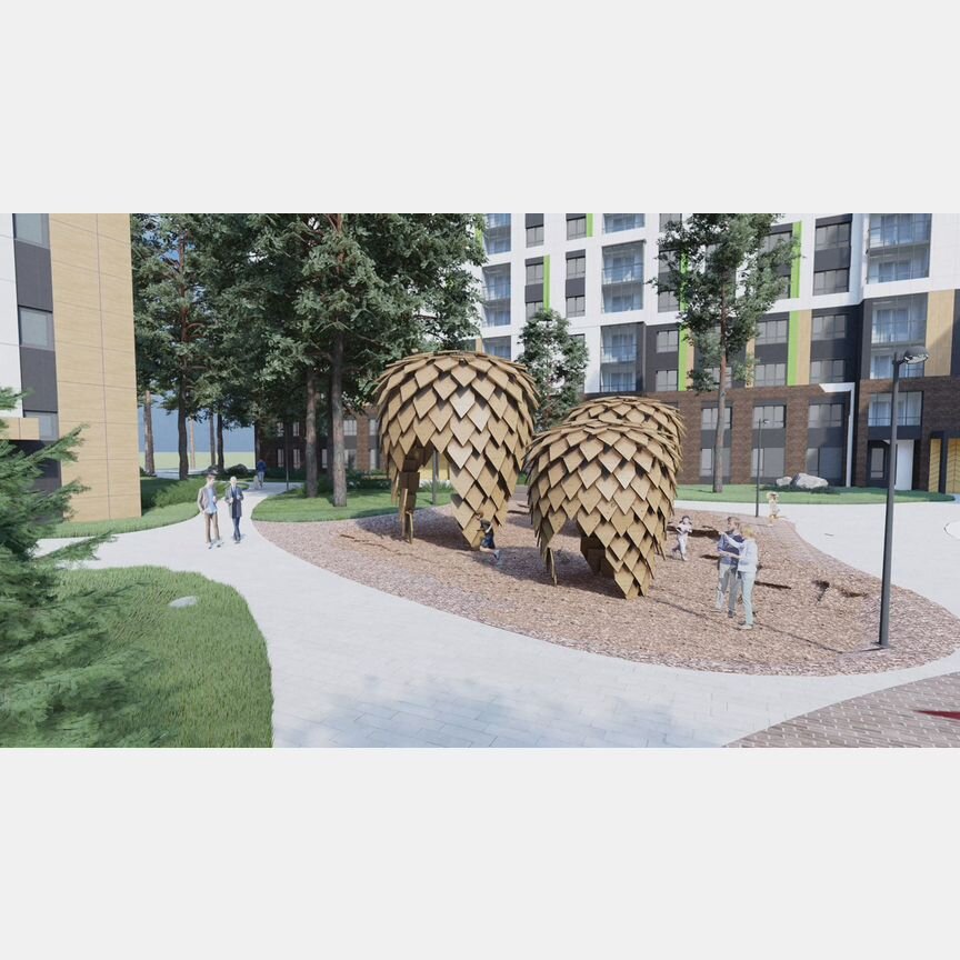 3-к. квартира, 115,9 м², 2/17 эт.