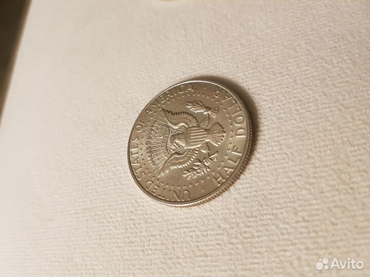 Продам 1/2 доллара США 1964 г