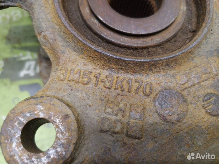 Ступица цапфа кулак передняя правая Ford Focus 2