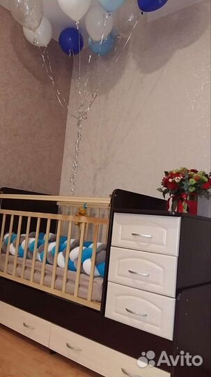 Детская кроватка трансформер