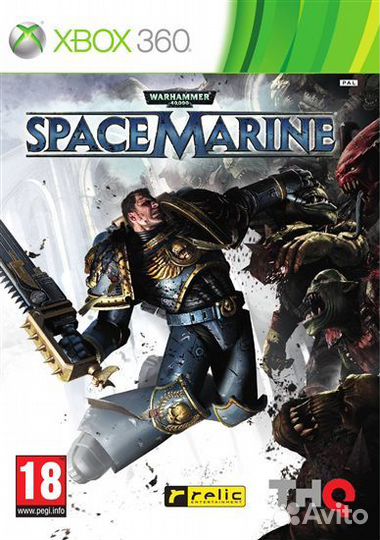 Warhammer 40,000 : Space Marine xbox 360 рус. б\у