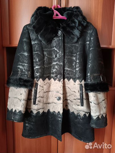 Дубленка женская 50