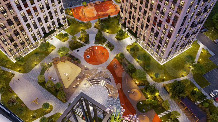 3-к. квартира, 69,6 м², 12/25 эт.