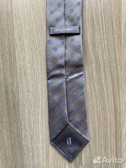 Новый Мужской галстук шёлк Франция выпускной