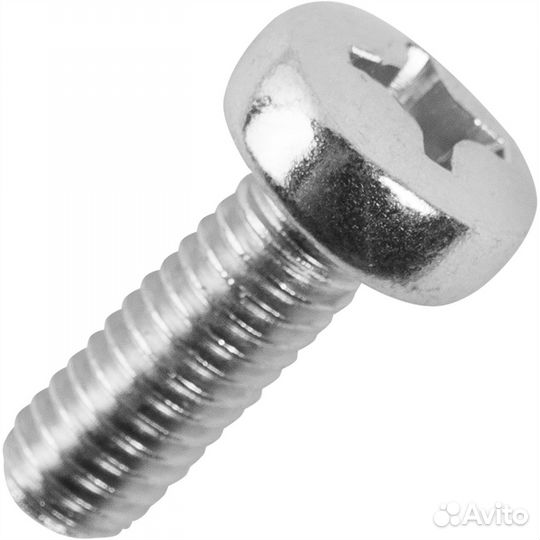 Винт с полукруглой головкой DIN 7985 M6х16 мм, на