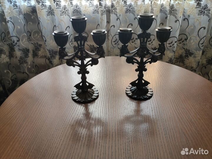 Подсвечник на три свечи СССР