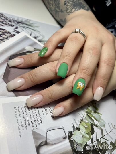 Маникюр, наращивание ногтей