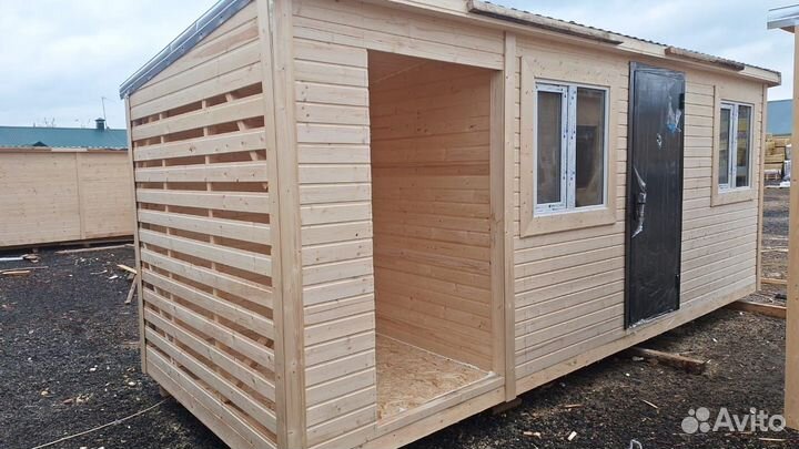 Бытовка и хозблок утеплённые и надёжные