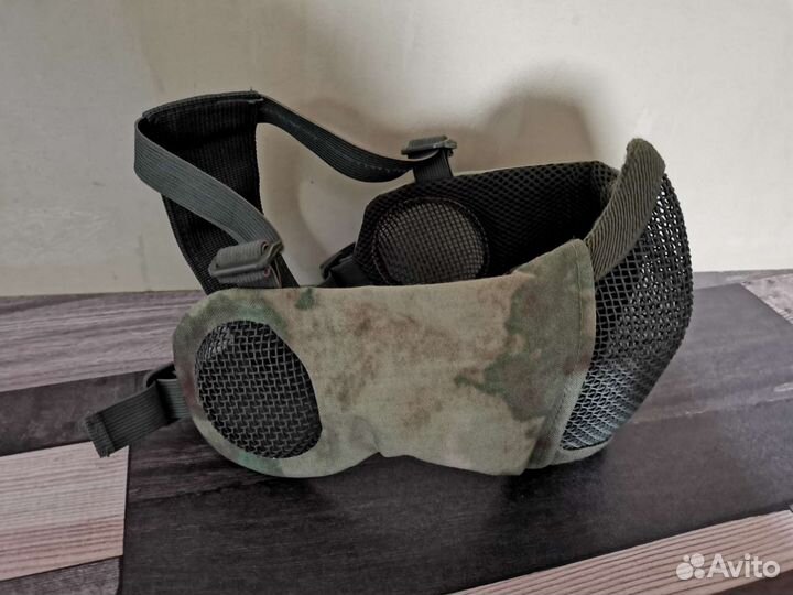 Маска для лица металическая мох