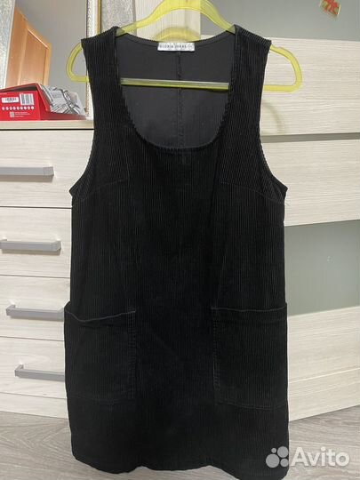 Вельветовый сарафан