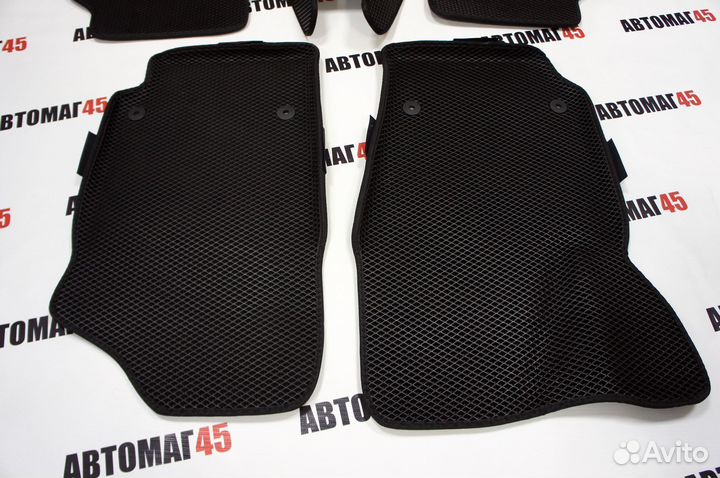 EVA эва коврики Volkswagen Polo седан с бортиком