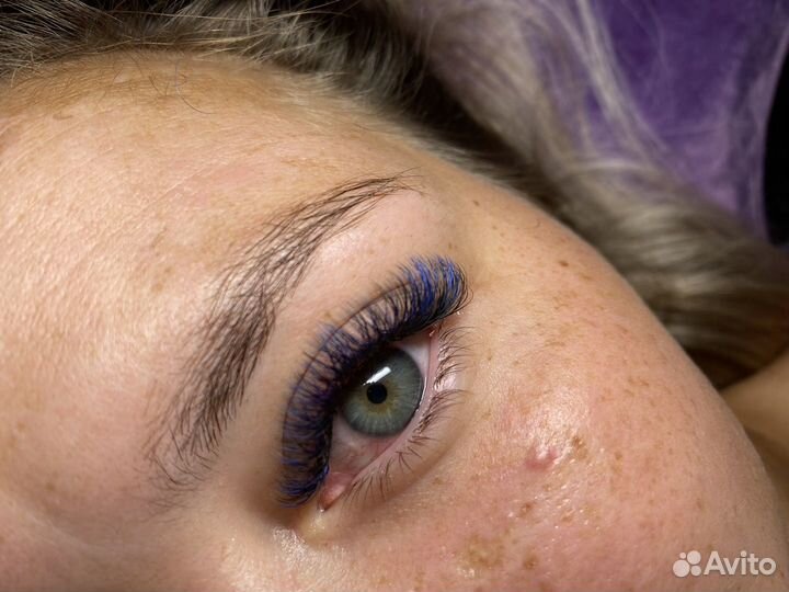 Наращивание ресниц в студии