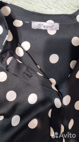 Платье в горошек