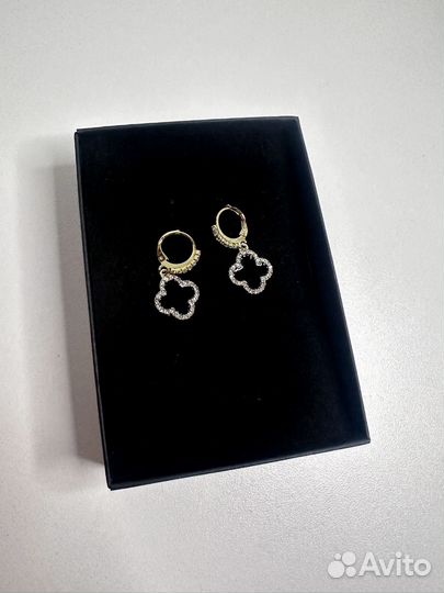 Серьги Van cleef