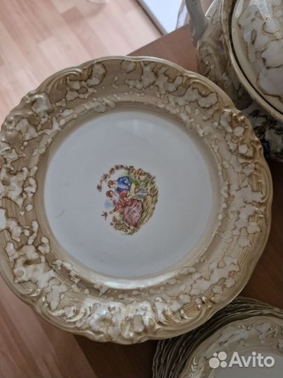 Сервиз столовый серия Пастушка 12 персон